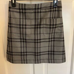 J CREW Plaid Women's Skirt